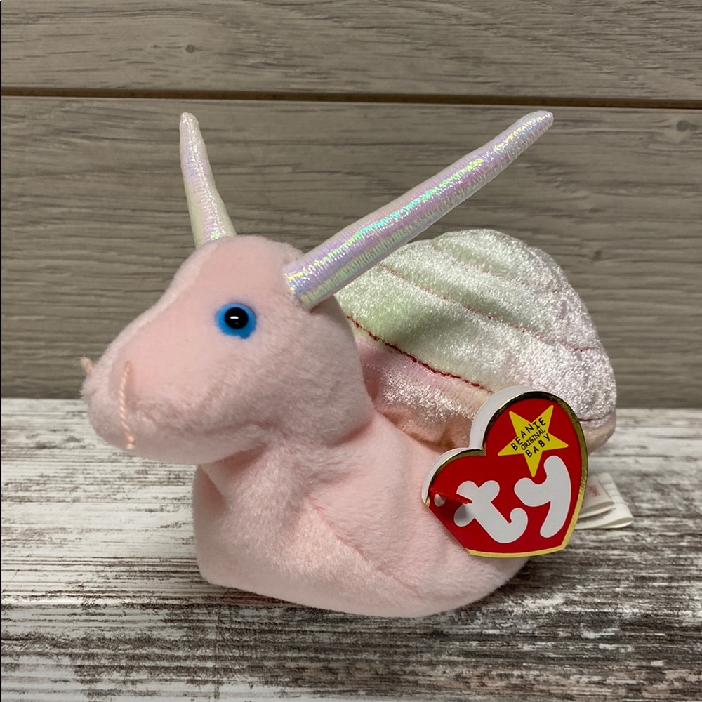 Ty Beanie Baby Swirly The Snail 1999